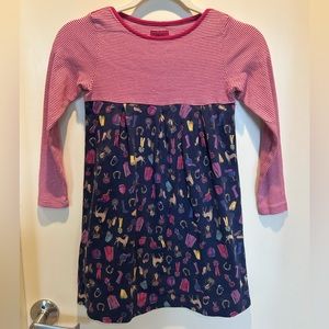 JOULES KIDS HORSE DRESS SIZE 7-8